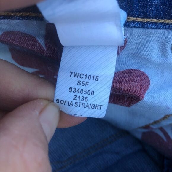 Lucky brand womans jeans Sophia Straight medium wash mid rise 10/30 Y2K regular - Picture 14 of 14